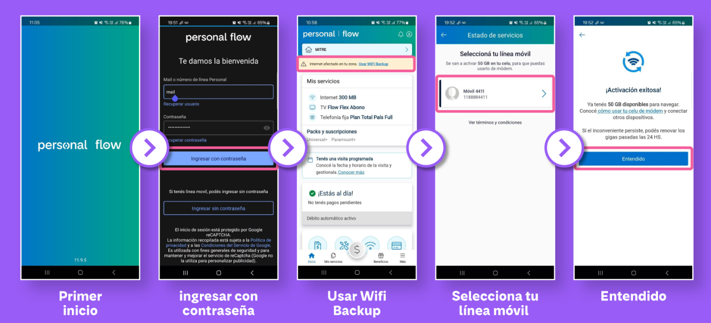 reclamos frecuentes